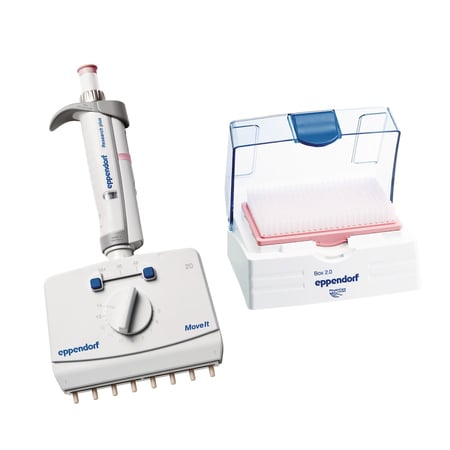 Eppendorf - Research plus Move It 8-channel, 5 – 100 µL - 3125000133
